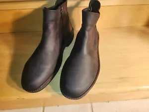 ECCO Turn Gore-Tex Men's Boots Brown Leather Suede EU 46 US 12-12.5 Turn - Picture 1 of 6