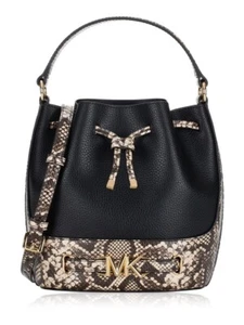 Michael Kors Reed mittlere Kuriertasche Umhängetasche Eimertasche - Bild 1 von 4