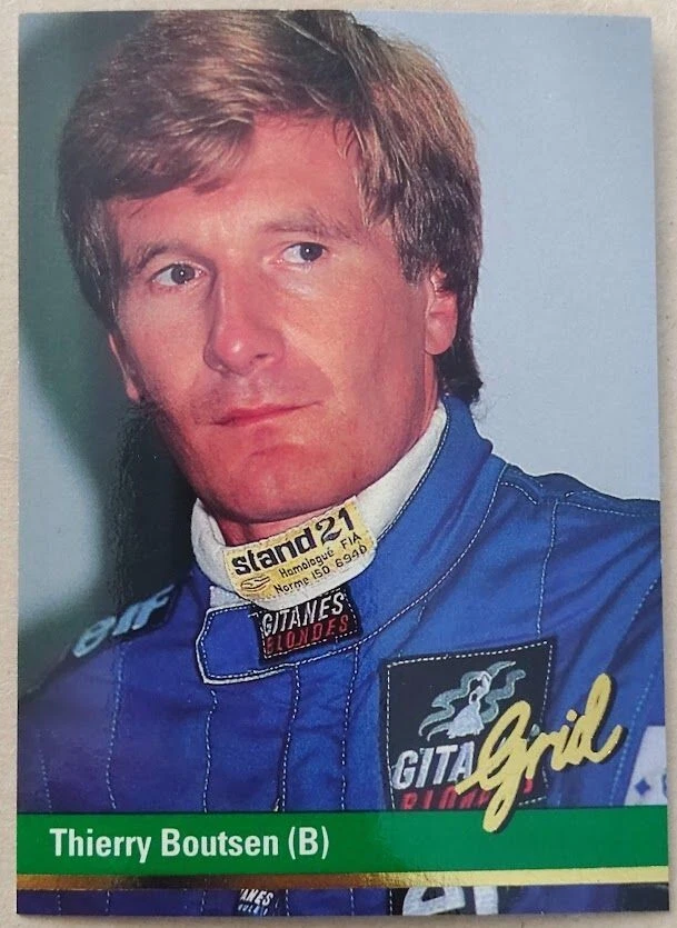 Canada 1992 Grid Formula 1 #057 Thierry Boutsen - Image 1 of 2