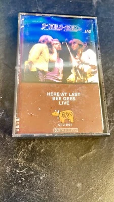 Bee Gees - Here At Last Live    Cassette Tape 1977  Very Good RSO CT2-3901 - Image 1 of 4