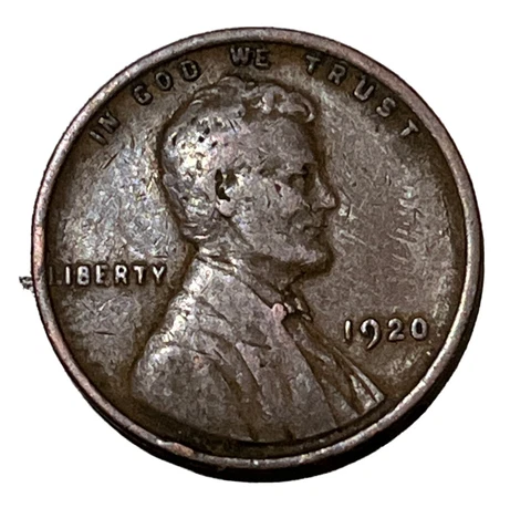 1920 wheat penny no mint mark Cover