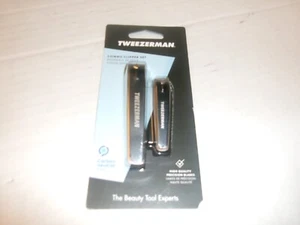 Tweezerman Combo Clipper Set Black  (4015-R) New/Sealed - Picture 1 of 2