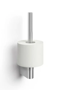 Zack Atore Brushed Stainless Steel Spare Toilet Roll Holder - Picture 1 of 3