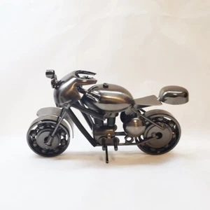 Sammlerstück Rennrad Motorrad Druckguss Modell Motorrad Skulptur Metallkunst - Bild 1 von 24