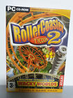 Rollercoaster Tycoon 2 PC Double Game With Wacky Worlds Expansion Pack - Atari
