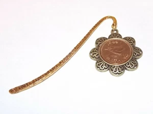 Birthday Anniversary Farthing Floral Bookmark 1937 - 1956 - Picture 1 of 1