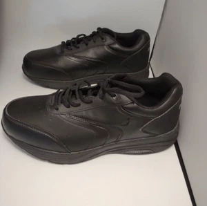 Men's InStride Black Newport 6000 M Comfort Walking Shoe Size 12 - Lace up - Picture 1 of 10