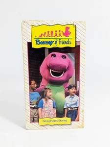 BARNEY & FRIENDS CARING MEANS SHARING TIME LIFE VHS KIDS 1992 - Picture 1 of 4
