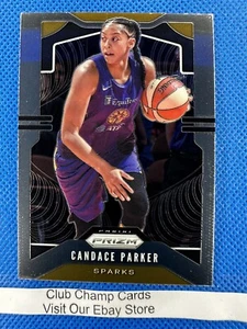 Tarjeta base de baloncesto Sparks 2020 #52 Candace Parker Panini Prizm WNBA - Imagen 1 de 2