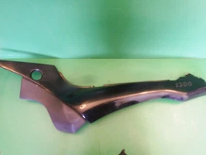TRIUMPH DAYTONA 1200 LEFT SEAT SIDE PANEL 750 900 DIABLO BLACK - Picture 1 of 5