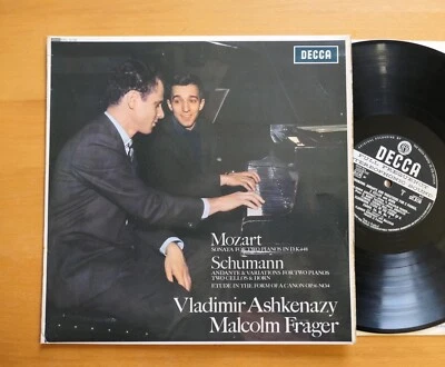 SXL 6130 ED1 Mozart Schumann Two Pianos Ashkenazy Malcolm Frager Decca 1st WBG — 第 1/4 张图片