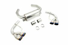 Megan Racing Supremo Burnt Ti Tip Axle Back Exhaust System For 17+ Bmw M5 F90
