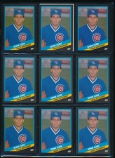 Lot (9) 1988 CMC #9 Dave Masters Iowa Cubs Player Lot (RR111) SWSW6