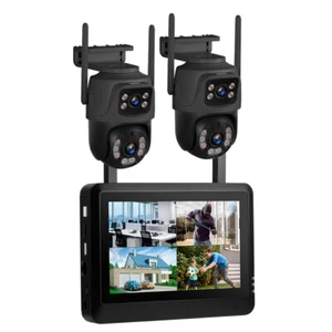 KERUI Wireless Security Camera System Surveillance 6MP WIFI 8CH NVR LCD Screen - Picture 1 of 22