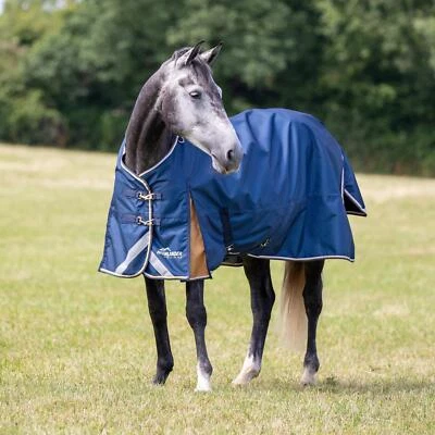 Shires Highlander Plus 0g Lite Turnout Rug - Navy - Image 1 of 4