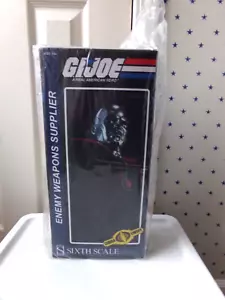 NEW Sideshow GI Joe DESTRO ENEMY WEAPONS SUPPLIER 12" Scale SEALED UNOPENED BOX - Picture 1 of 12