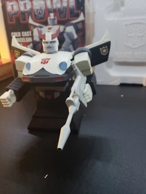 Hard Hero Transformers Prowl Bust; Prueba de artista firmada Jason Ray limitada a 100 Foto 1 de 4
