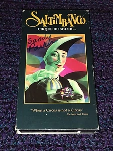 Saltimbanco VHS Cirque Du Soleil 1994 Live Performance Intense Circus Stunts RCA - Picture 1 of 6
