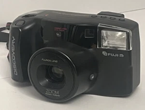 Fuji Discovery 2000 Zoom 35mm Point & Shoot Film Camera Tested As Is - Picture 1 of 21