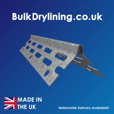 50no PLASTERING BEAD 2.4m LONG (UK MADE) delivered for only £54.17 + VAT!!!!!!! - Image 1 of 2