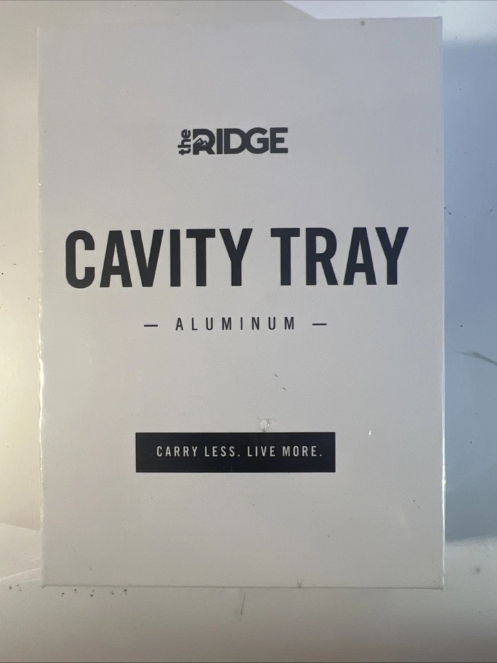 Genuine The RIDGE Aluminum Cavity Coin Tray SKU R139 -
