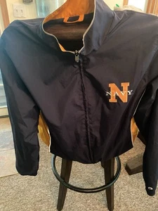 VTG Champions United States Navy Full Zip Boys Jacket L Blue/gold Embroidered - Picture 1 of 6