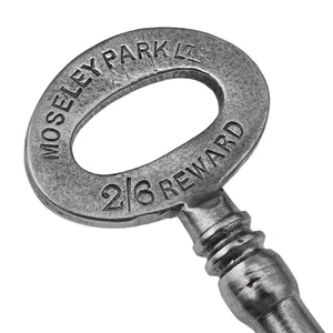 Llave RECOMPENSA 2/6 MOSELEY PARK LTD Comisaría (Birmingham) 31/4" Antigua ref.k995 - Imagen 1 de 8