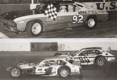 Tom Rogers Islip Street Stock Win 1980 - Himes Estate Original Photo - Image 1 of 2