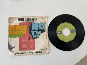 DISCO 45 GIRI ENZO JANNACCI VENGO ANCH'IO NO TUT NO LEGGI DESCRIZ. - Picture 1 of 2