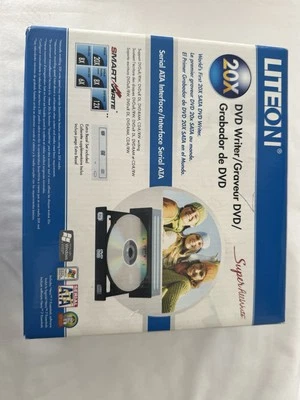  Liteon LH-20A1PX500C Super ALLWrite DVD Writer 20x PC CD/CD-R/DVDRW - Image 1 of 3