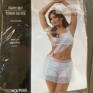 Set Fata Eroe Moderno Costume Adulto L/XL - Foto 1 di 3