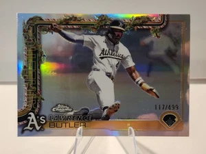 2025 Topps Holiday Chrome - Lawrence Butler - Refractor /499 Athletics  - Bild 1 von 2