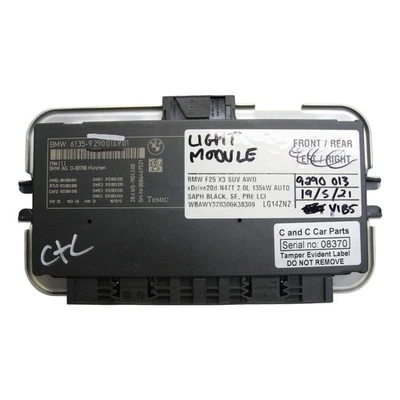 BMW X3 F25 MODULO POZZETTO ECU 29/9R 9290013 - Immagine 1 di 4