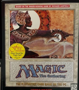 Magic: The Gathering For The PC  1997 MICROPROSE - Original Box - All Contents - Picture 1 of 7