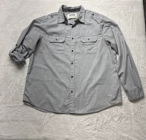 Urban Pipeline Mens XXL  Button Shirt Pockets Roll Tab Long Sleeves Preppy 2XL - Picture 1 of 8