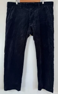 M&S Cordhose Herren W40 L29 marine Kord Baumwolle Stretch Flatfront Country - Bild 1 von 9