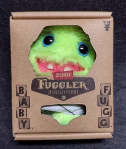Neu im Karton Zuru Fuggler Baby Fugg Serie 3 schamloses doofes grünes Monster mit blauen Augen - Bild 1 von 4