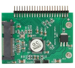 PCIE MSATA SSD To 44 Pin IDE Hard Disk Converter Reader Computer Accessories - Picture 1 of 9