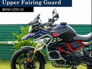 "Upper Fairing Guard Silver" Fit For BMW G310 GS - Picture 1 of 5
