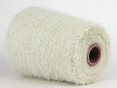 PINORI FILATI 49,50 €/kg *Konengarn * Konenwolle * Fransengarn * Fancy Yarn * Avorio * Nm 8
