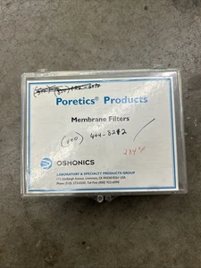 Poretics Products Membrane Filter Paper (Osmonics); 0.4um Qty ~50+ - Picture 1 of 3