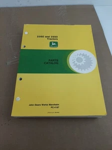 John Deere 2350 and 2550 Tractors OEM Parts Catalog - Picture 1 of 5