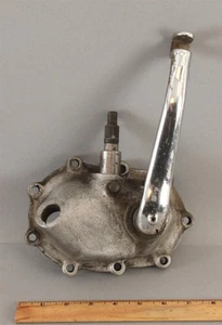 1940er Harley Davidson Knucklehead Panhead Motorrad Kicker Cover & Kickstarter - Bild 1 von 8