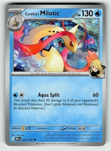 Cynthia's Milotic Destined Rivals Uncommon 053/182 - Picture 1 of 2