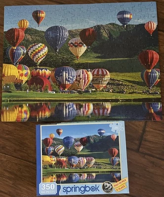 Balloon Bonanza James Randklev 350 pc 18" X 23.5" Springbok #33-50039 Puzzle - Image 1 of 4