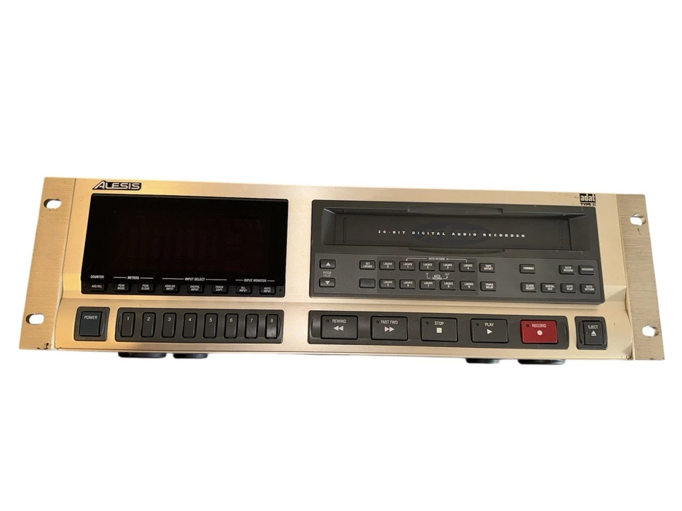 Alesis XT20 ADAT TIPO II Digital 8Pistas Cinta Deck Reproductor Grabador Solo Para Piezas Foto 1 de 2