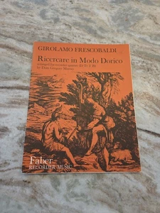 Girolamo Frescobaldi Ricercare in Modo Dorico Recorder sheet music Faber - Picture 1 of 2