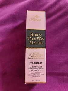 BNIB Too Faced Born This Way Oil-Free Foundation Shade Spiced RumRRP £38 - Picture 1 of 2
