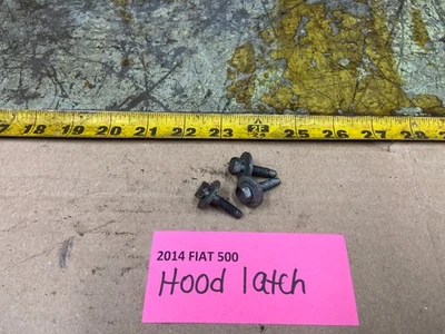 2012-2018 2 Door FIAT 500   HOOD LATCH BOLTS SET OF 3 - Image 1 of 4