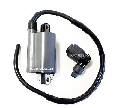 Repuesto de bobina de encendido del generador Kawasaki Mule KAF620 con tapa de enchufe OEM Foto 1 de 4